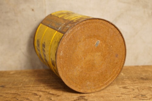 Vintage Chocolate Cream Coffee 2Ib Tin Container Marshalltown Western Grocer Co. - Imagen 5 de 6
