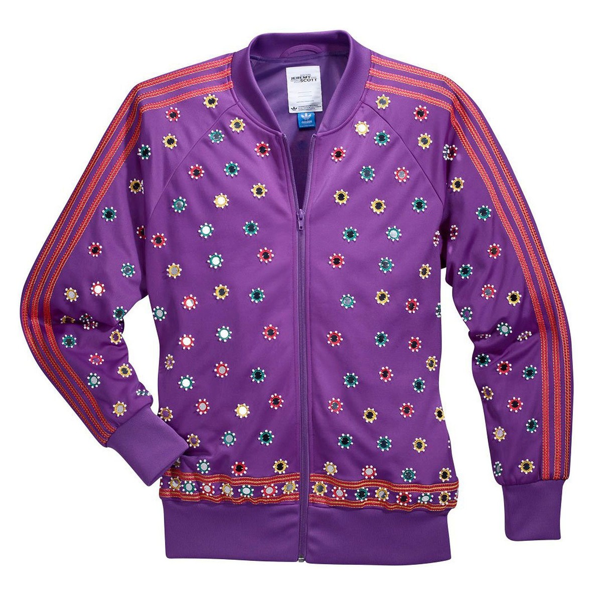トレーナー/スウェット S beaded track jersey jacket S beaded track jersey jacket の通販 by くま｜ラクマ
