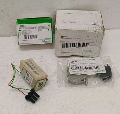 SCHNEIDER 48460 SPANNUNGSAUSLÖSER MASTERPACT MX COM 33035 UND 3-DRAHT BLOCK 4...