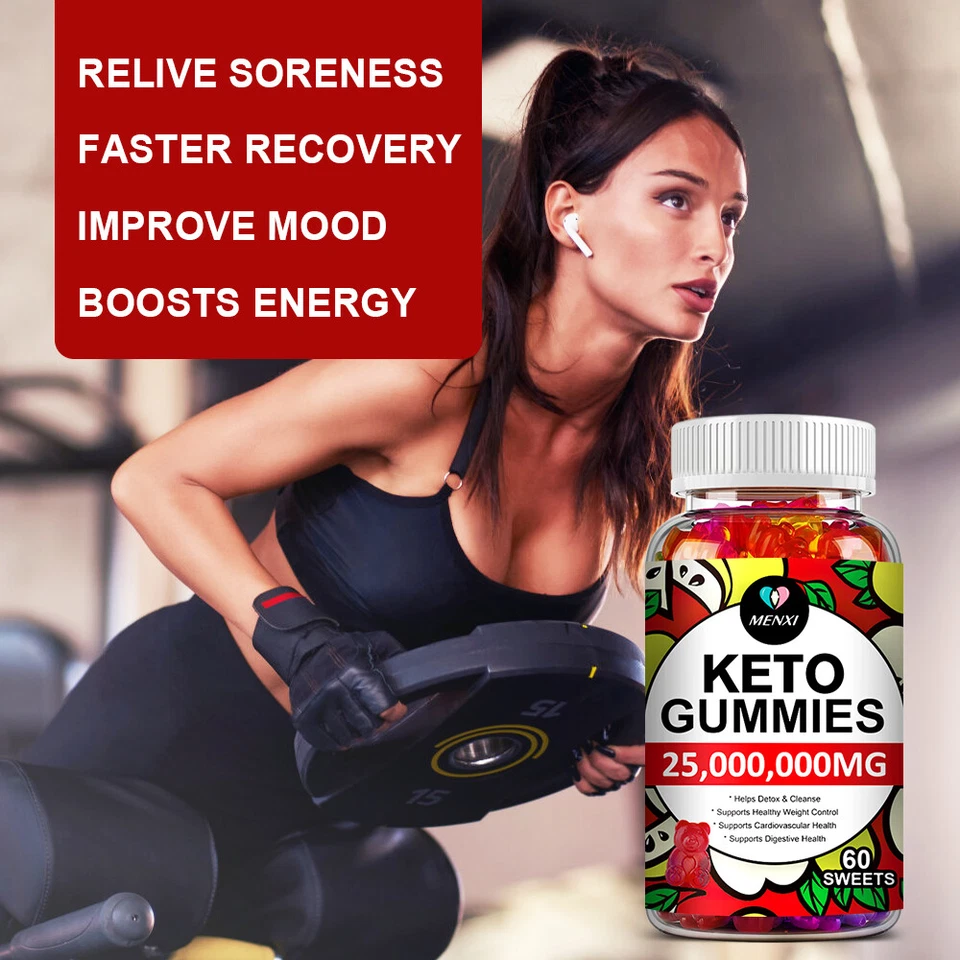 3 Packs Advanced Weight Loss Keto Gummies Ketone Fat Burner Dietary Supplement - Image 4 of 4
