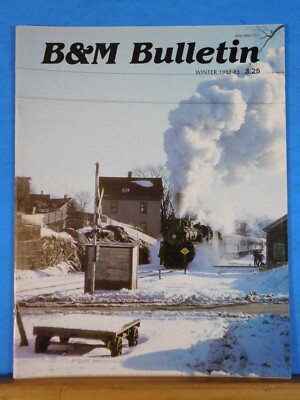 B&M Bulletin Vol 12 #2 1982-1983 Winter Central CT Coach Plan Drawing Pass Car