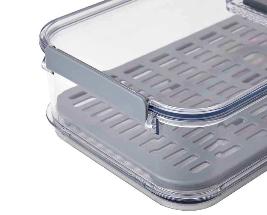 Fridge Food Saver Storage Fresh Fruits Veggies Leftover Container