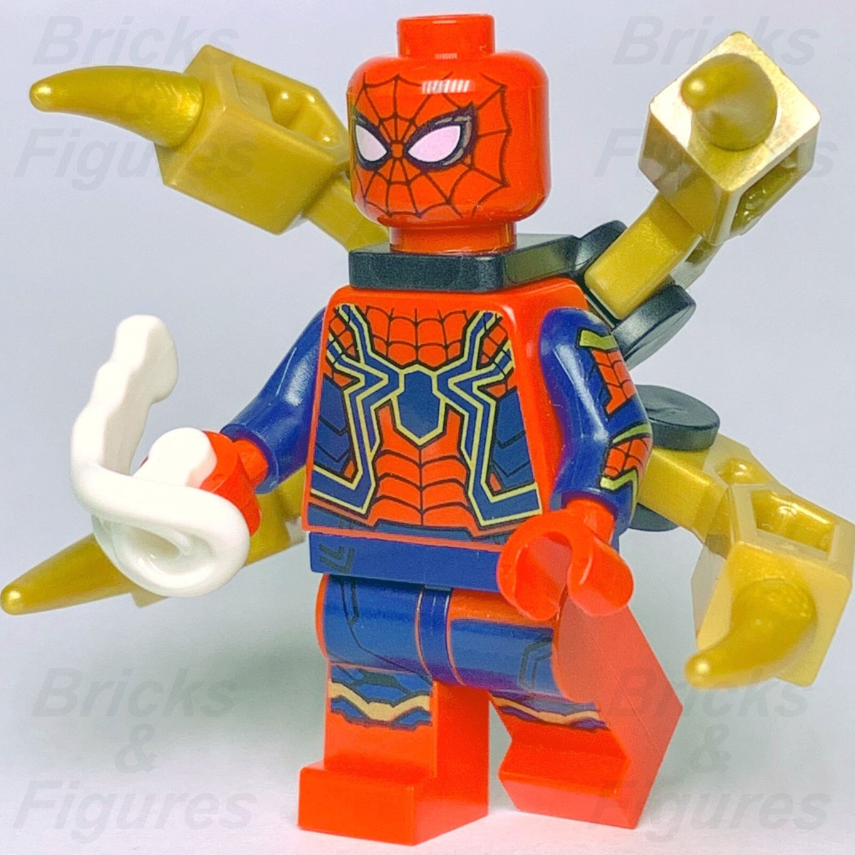 LEGO® Super Heroes Iron Spider-Man Minifigure Marvel Avengers 76178 76198  sh510