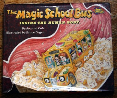 The Magic School Bus: Inside the Human Body 1989 HC/DJ Joanna Cole 1st ...