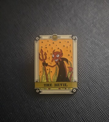 Loungefly The Nightmare Before Christmas Tarot Cards Enamel Pin- The Devil 