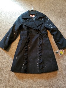 sequin winter coat