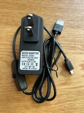 5V 2.5A Micro USB Power Converter Adapter Wall Charger for Raspberry Pi B+ 2 3