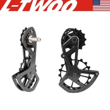 LTWOO Rear Derailleurs Ceramic Bearing Carbon Fiber Pulley Wheel Set Guide Wheel