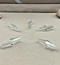 10 PIECE PACK! Swarovski 8543 - Crystal - Long Hole Bead 25mm x 8mm through hole