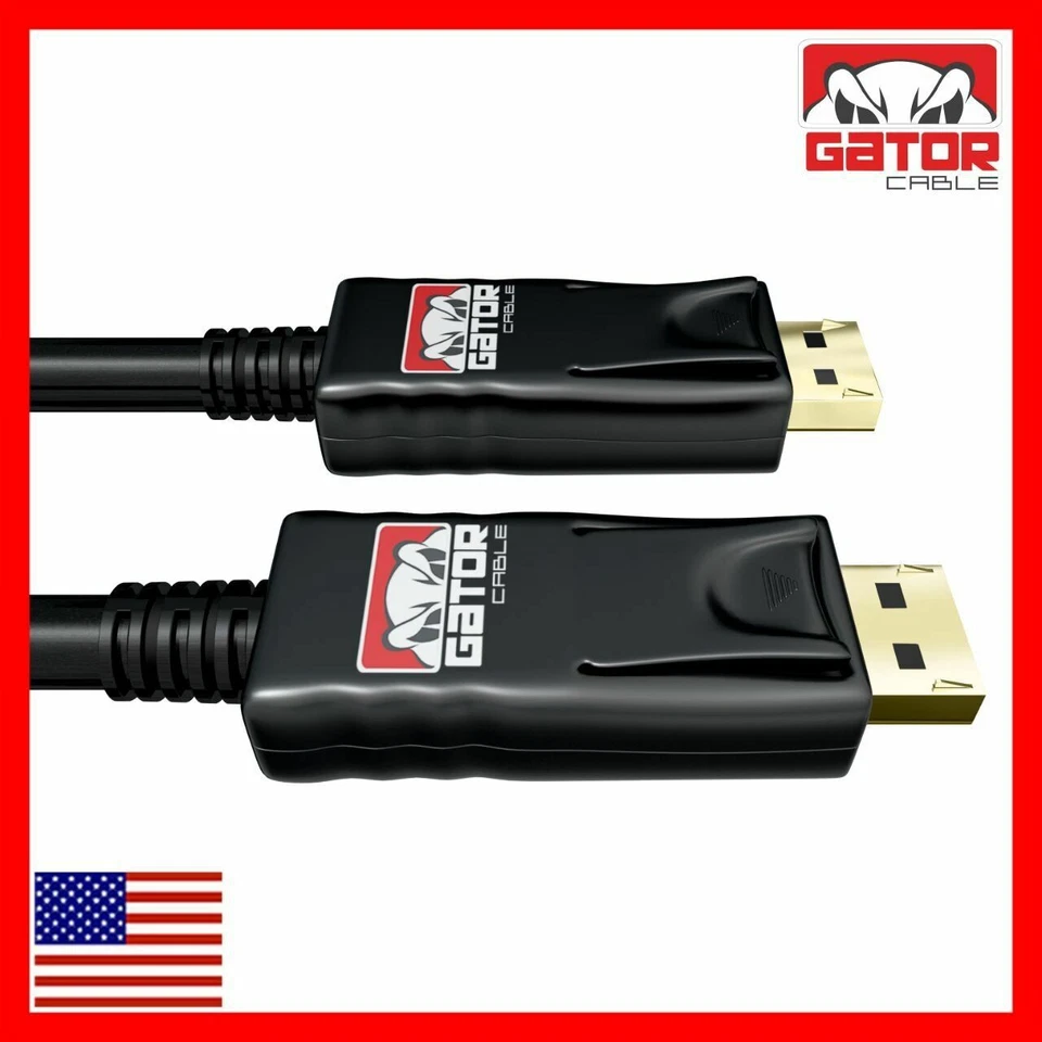 DisplayPort to DisplayPort Cable DP to DP 4K 60Hz HighSpeed UHD Video Audio Data - Image 4 of 4