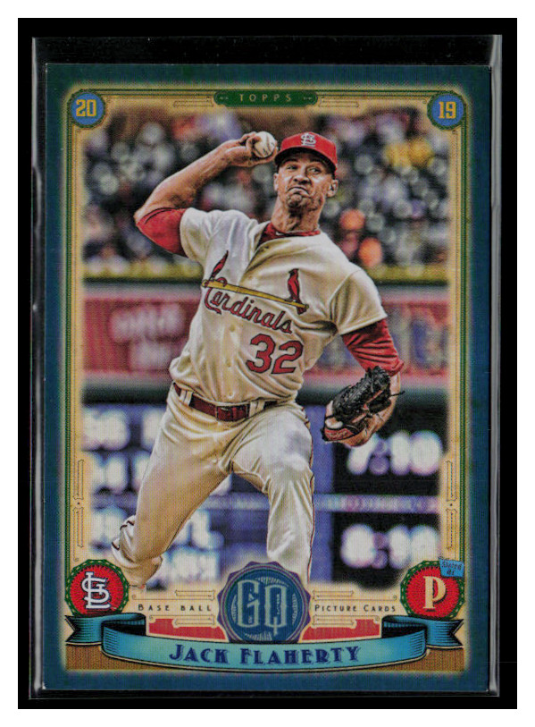 2019 Topps Gypsy Queen Indigo #175 Jack Flaherty /250