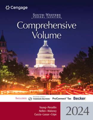 South-Western Federal Taxation 2024: Comprehensive Volume by James Young: New
