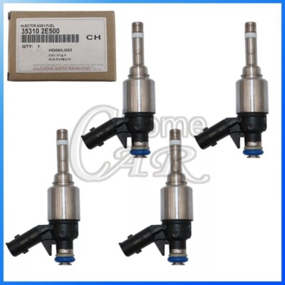 4Pcs Fuel Injectors For 2014-2017 Kia Forte Hyundai Elantra 2.0L L4 35310-2E500
