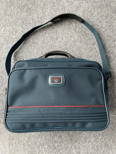 Vintage Blue Green Antler Carry Case 