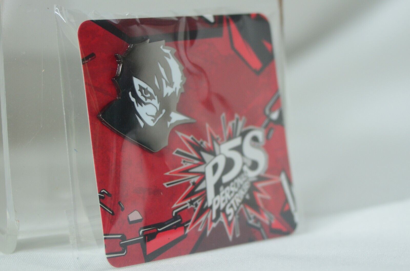 Persona 5 Strikers Square Trading Pin Badge Complete Box Set