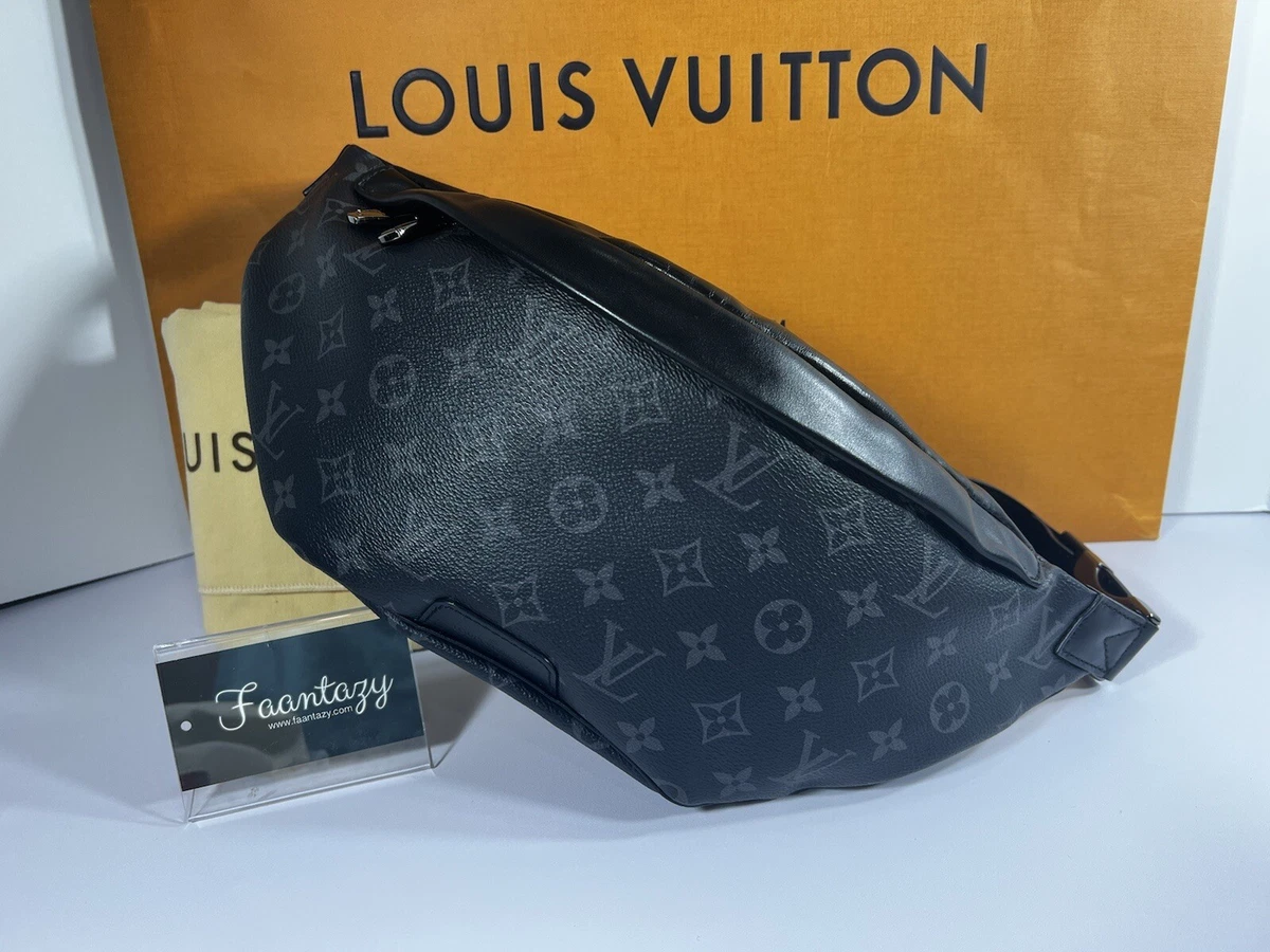 louis vuitton bum bag black