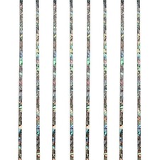 8x Guitar Abalone Shell Inlay Binding Purfling 16"x1/16" 400x1.5mm Luthier AA