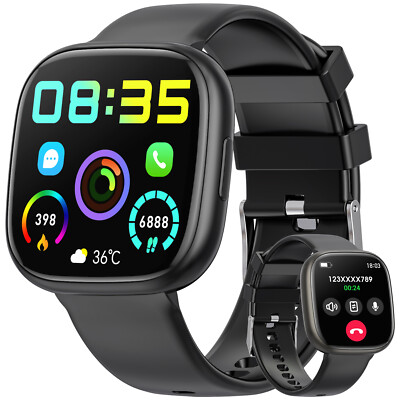 Neue SmartWatch für Männer für Android iOS Fitness Tracker mit Schlaf Tracker