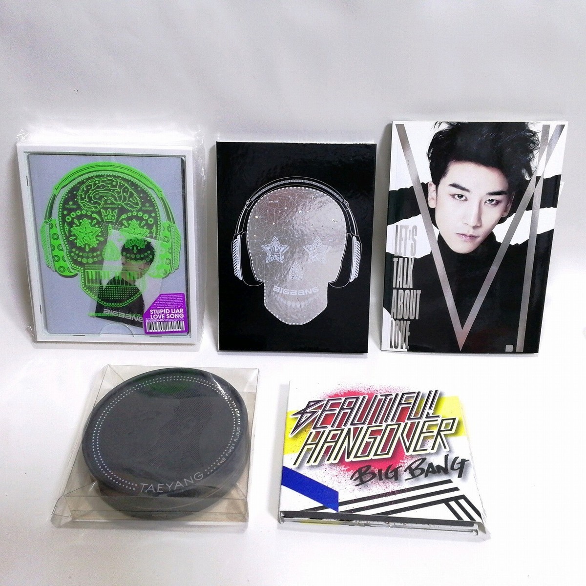 CD BIGBANG Korea Japan Album Set Special 4th Mini V SOL with CD BIGBANG Korea Japan Album Set Special 4th Mini V SOL with