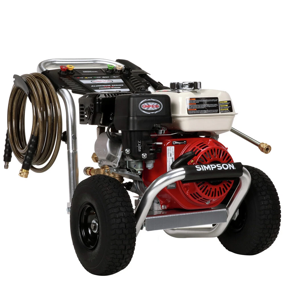 SIMPSON 60735 Aluminum 3400 PSI 2.5 GPM Pressure Washer CARB New