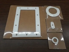 Monitor Heater Gasket Kit:  6350, 6354, 6115, 6119 Base Gasket, Igniter Gaskets