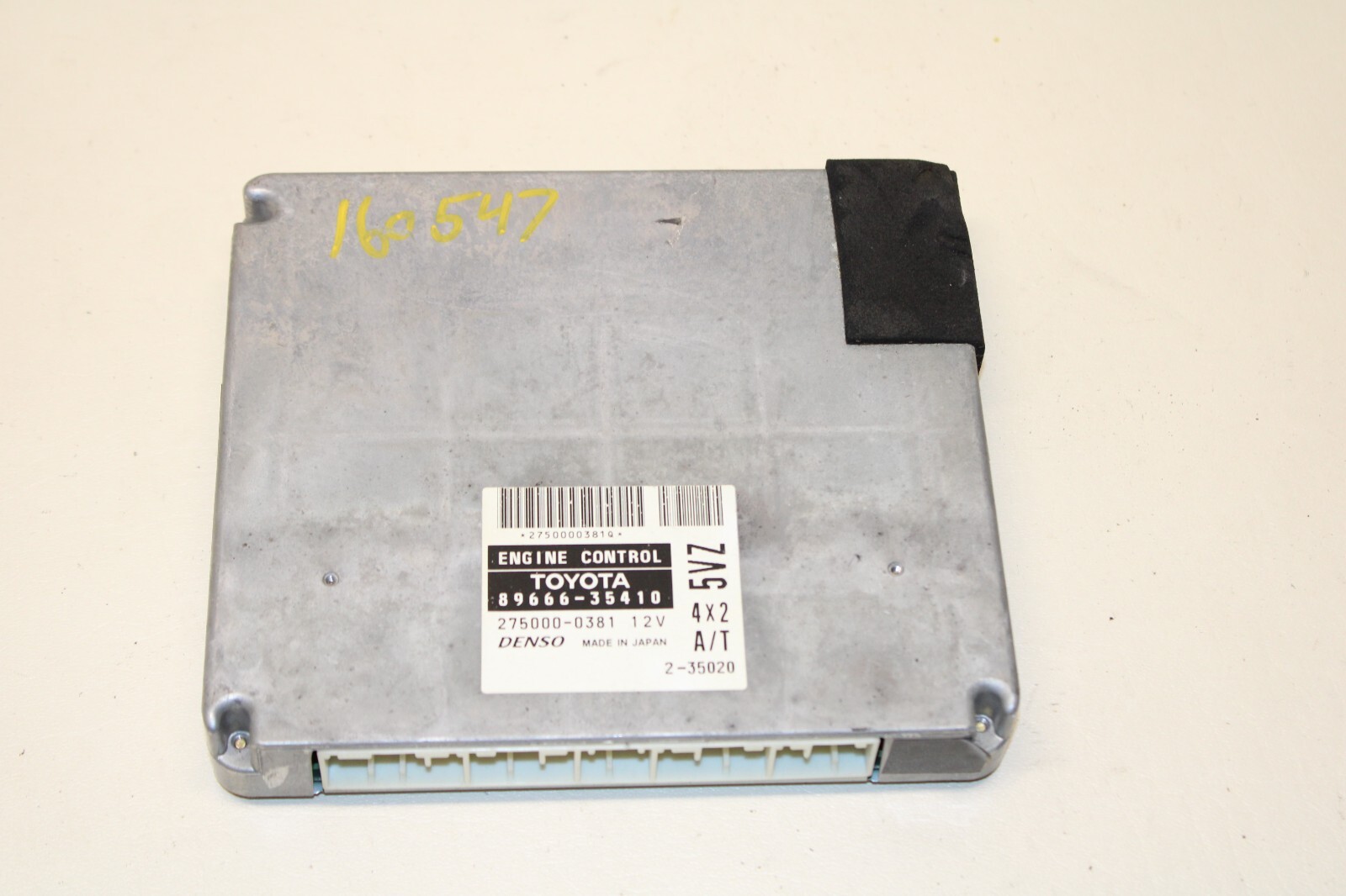 01 TOYOTA 4RUNNER 3.4L 2WD ECU ECM ENGINE COMPUTER CONTROL MODULE 89666