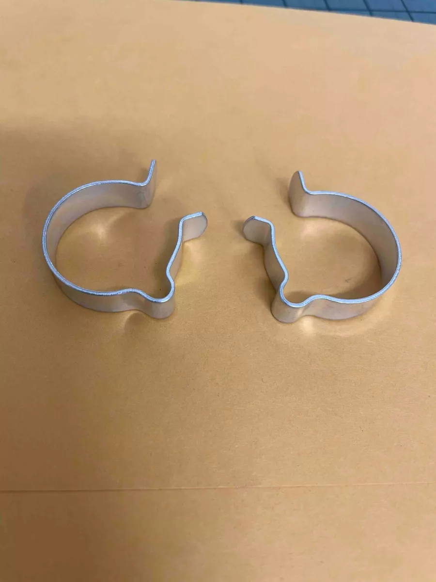 2 Schwinn Approved Fastback Stingray Krate Bicycle Brake Shifter Cable Clip