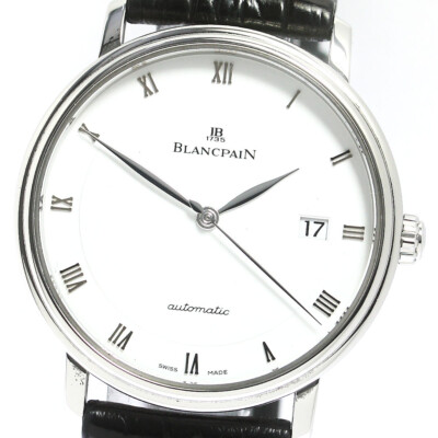 Blancpain Ref.6223-1127-55A Villeret Ultra Slim Date Herren Armbanduhr G1023