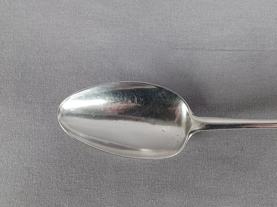 John Gardner Nueva Londres Connecticut Moneda Monograma Cuchara Plata C1734-1776 Foto 2 de 4