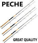 Fishing Pole Spinning Rod Carbon Fiber Portable Medium Fast Lightweight 7f 8f 9f