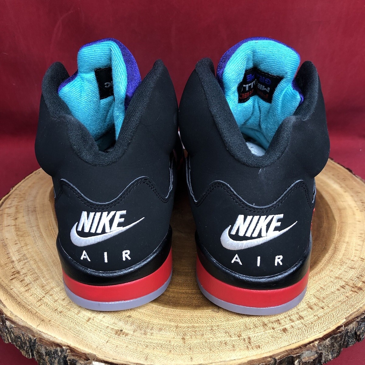 AIR JORDAN 5 RETRO トップ3 ファイアレッド-グレープ Jordan 5 Retro Top 3 (GS) - CZ2989-001 - US
