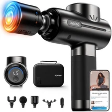 RENPHO Massage Gun with Heat & Cold Muscle Deep Tissue Massager Vibrater Gift