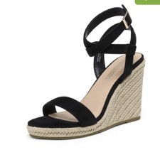 Dream Pairs Women Open Toe Espadrilles Platform Sandals Ankle Strap Wedge Sandal