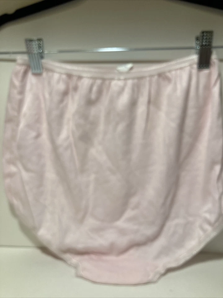 Calzoncillo de algodón rosa Rene Rofe ropa interior panty abuela talla 9 Foto 3 de 3
