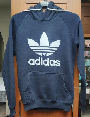 Sweatshirts Universal Men Adidas Originals Trefoil BR4849 Navy blue | eBay