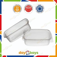 DayBays Feinkostbecher Salatbecher Salatbox Inklusive Becher Rechteckbecher