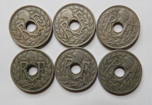 Lot x48 Pièces France - 25 centimes LINDAUER (entre 1917 et 1939) - Picture 10 of 17