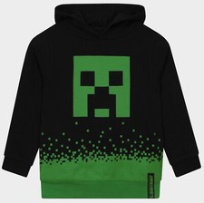 Image of Kids Minecraft Hoodie | Boys Creeper Sweatshirt | Gaming Hoodie for Boys