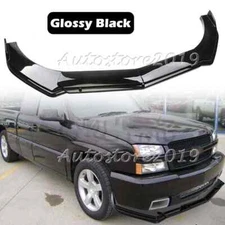 For Chevrolet Silverado 1500 SS Front Bumper Lip Body Kit Spoiler Splitter Gloss