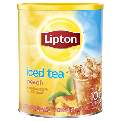 Iced Tea Mix, Peach 10 Qt