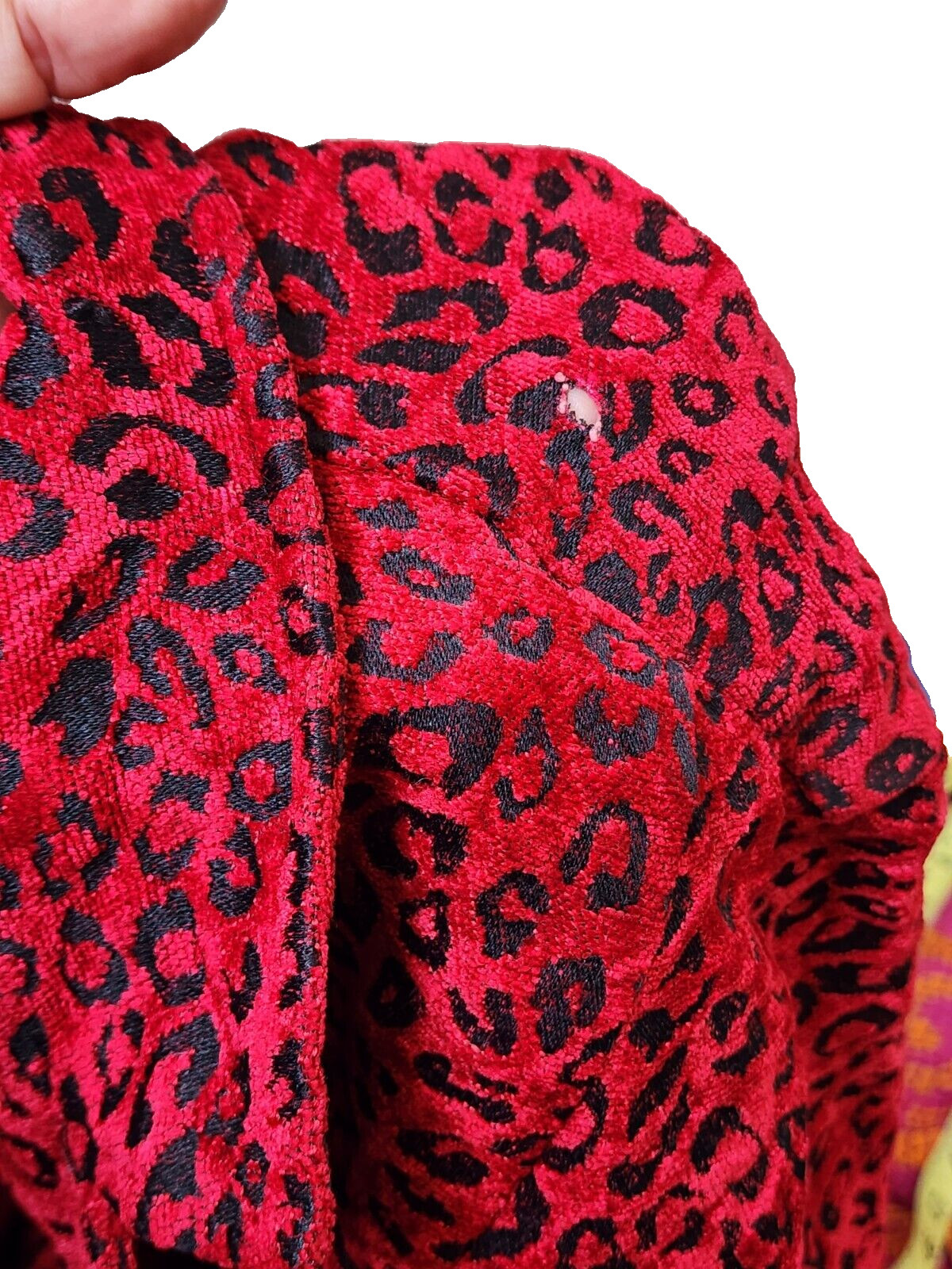 Molly & Max Red Leopard Print Jacket Plus Size 2X… - image 8