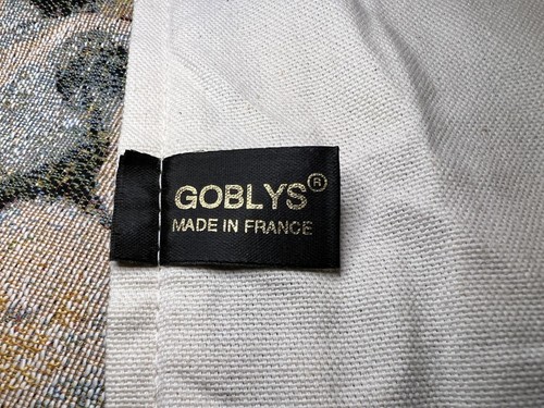 New GOBLYS 23X 31” Tapestry Made In France Still-life Impressionist Fruit Wall - Picture 6 of 11