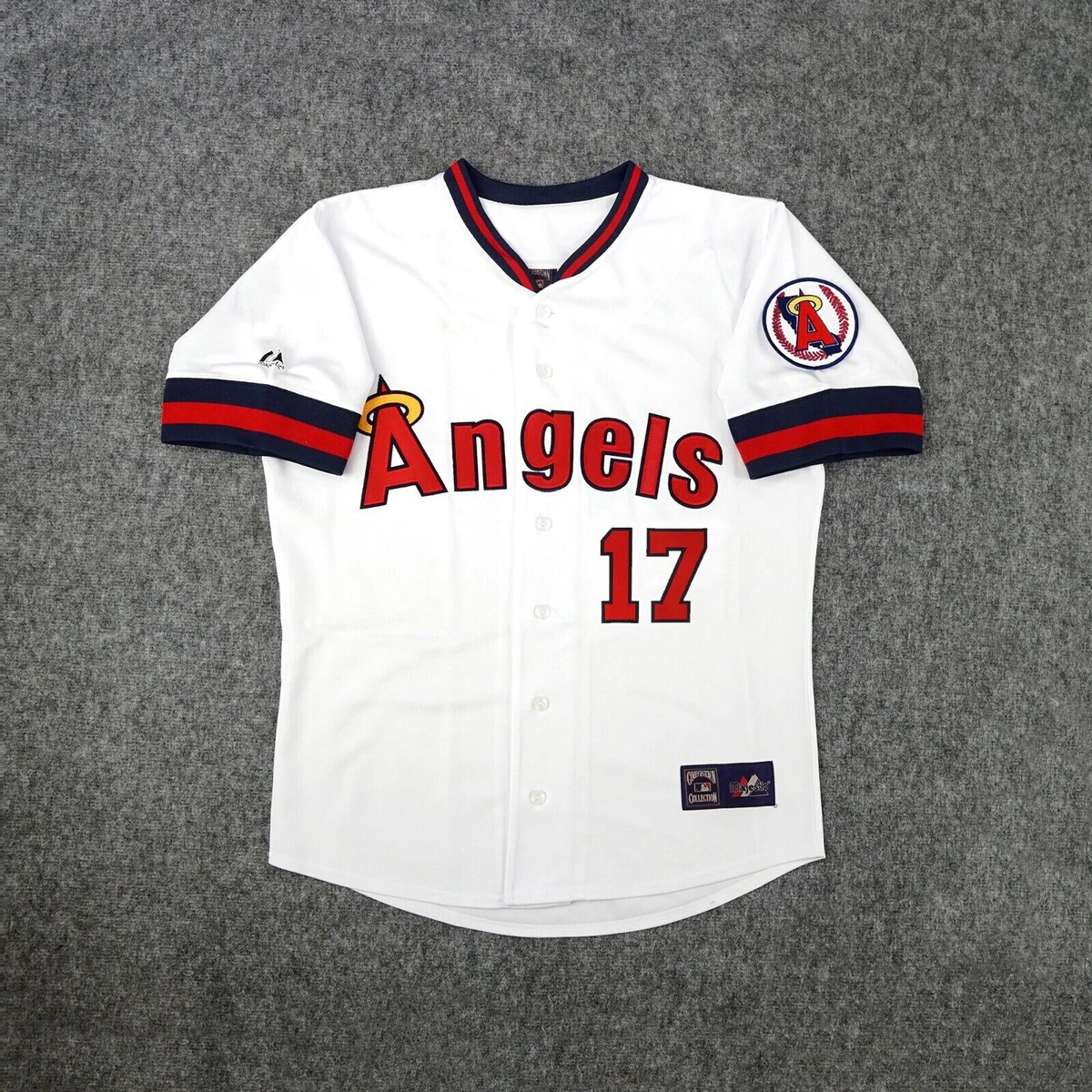 SHOHEI OHTANI  California Angels 1980's Home Throwback Baseball