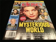 Closer Magazine September 12, 2022 Lauren Becall, Bob Barker, Gloria Swanson