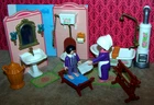 Vintage COMPLETE Playmobil 5324 BATHROOM w/ Instructions Victorian Mansion
