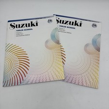 Suzuki Violin School, Volume 1 and 2 Violin Part Book  CD by Suzuki