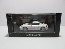 Minichamps 1/43 Porsche Cayman S 2005 White Diecast Model Car New