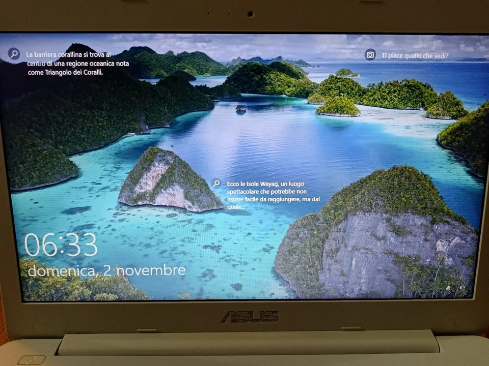 Pc portatile ASUS F402NA 2017 bianco LED 14 POLLICI - Immagine 2 di 4