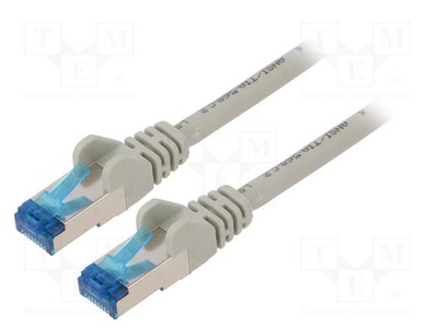 Line S/FTP LSZH 6a RJ45-Stecker,beiderseitig Cu Patch cord