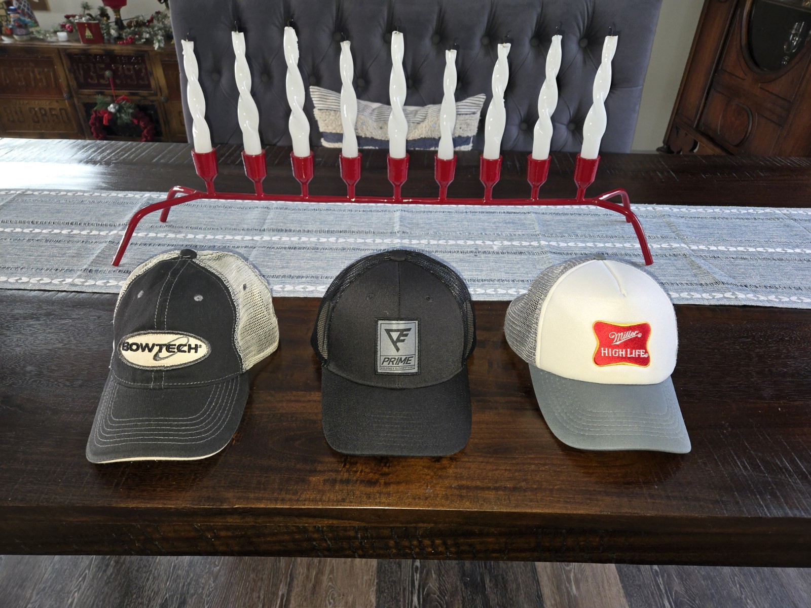3 BASEBALL CAP / HAT BUNDLE - BOWTECH, PRIME ARCH… - image 1
